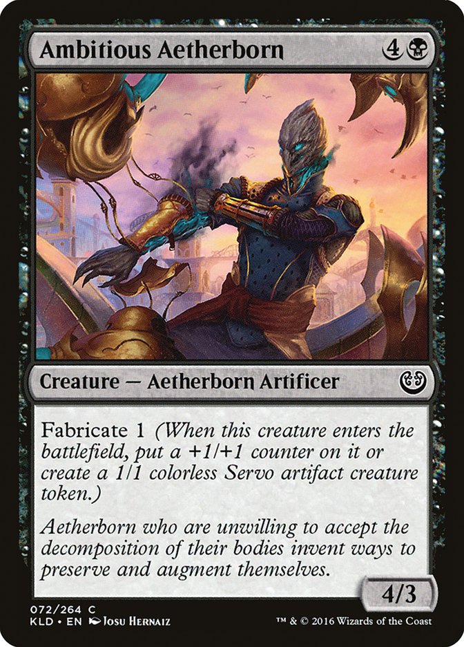 Ambitious Aetherborn [Kaladesh] | Boutique FDB TCG