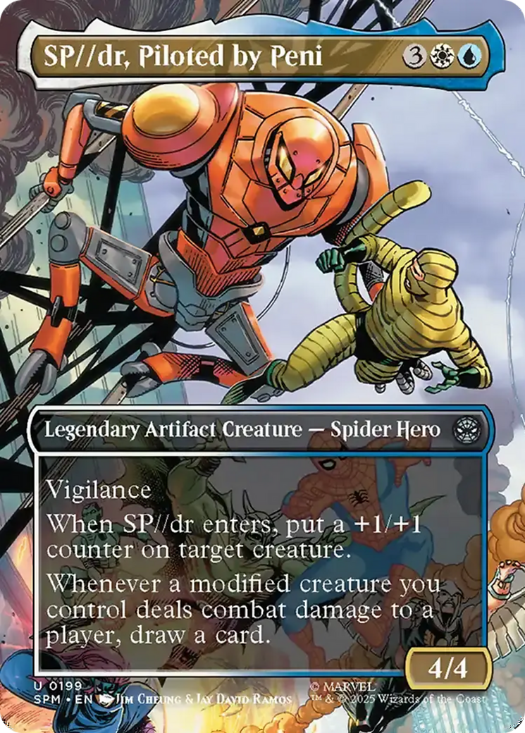 SP//dr, Piloted by Peni (Borderless) [Marvel's Spider-Man] | Boutique FDB TCG