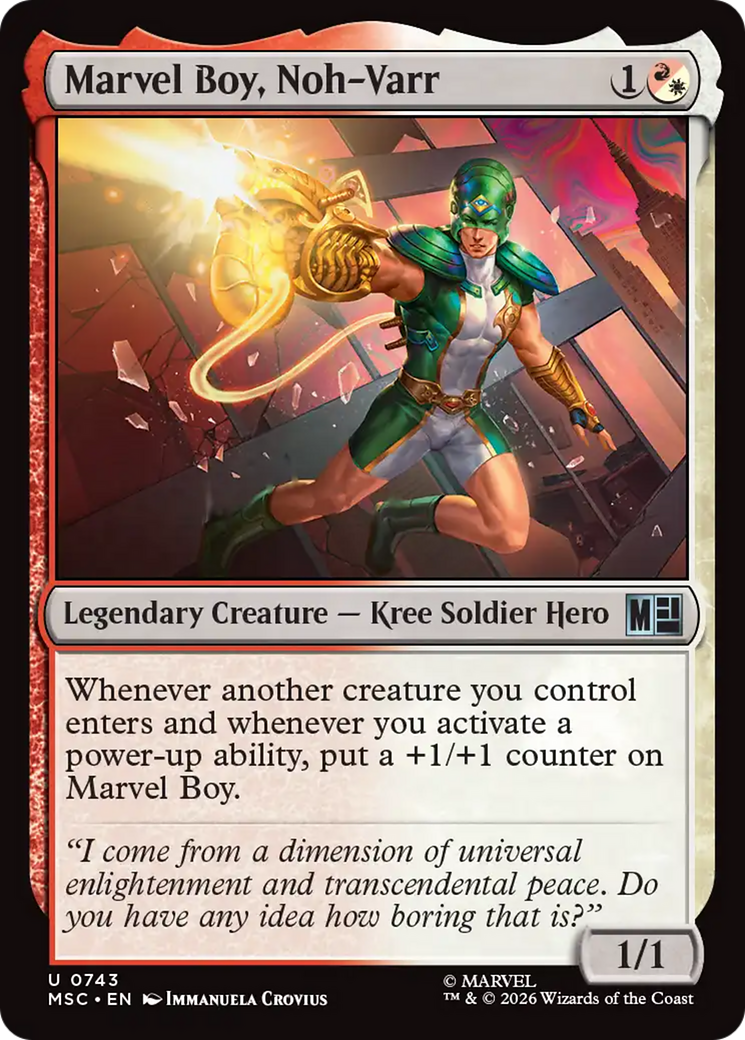 Marvel Boy, Noh-Varr [Marvel Super Heroes] | Boutique FDB TCG