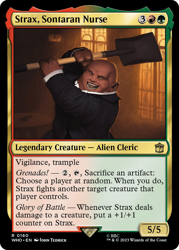 Strax, Sontaran Nurse [Doctor Who] | Boutique FDB TCG