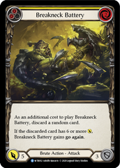 Breakneck Battery (Yellow) [U-WTR012] (Welcome to Rathe Unlimited)  Unlimited Normal | Boutique FDB TCG