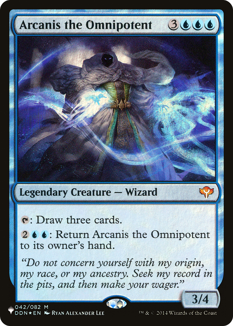 Arcanis the Omnipotent [The List Reprints] | Boutique FDB TCG