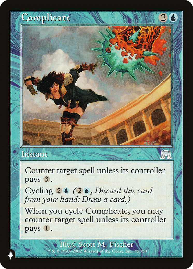 Complicate [The List Reprints] | Boutique FDB TCG