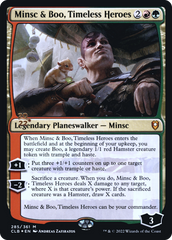 Minsc & Boo, Timeless Heroes (Promo Pack) [The Lost Caverns of Ixalan Promos] | Boutique FDB TCG