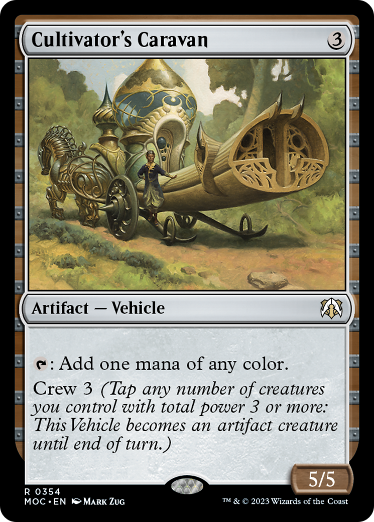 Cultivator's Caravan [March of the Machine Commander] | Boutique FDB TCG