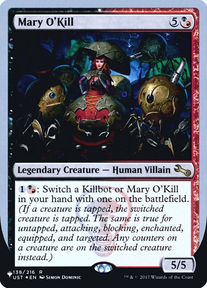 Mary O'Kill (Unfinity Foil Edition) [The List] | Boutique FDB TCG