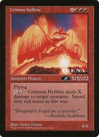 Crimson Hellkite (Oversized) [Oversize Cards] | Boutique FDB TCG