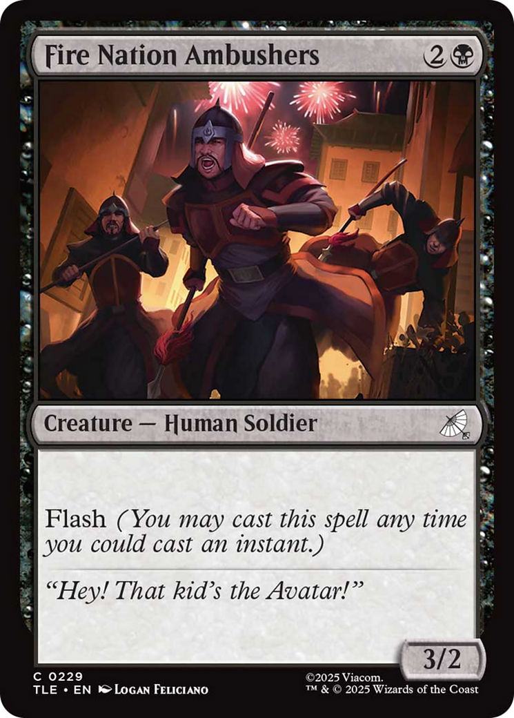 Fire Nation Ambushers [Avatar: The Last Airbender: Eternal-Legal] | Boutique FDB TCG