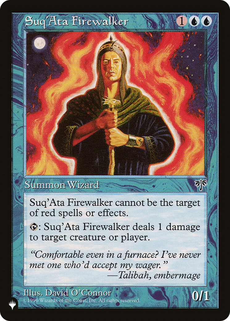 Suq'Ata Firewalker [The List Reprints] | Boutique FDB TCG