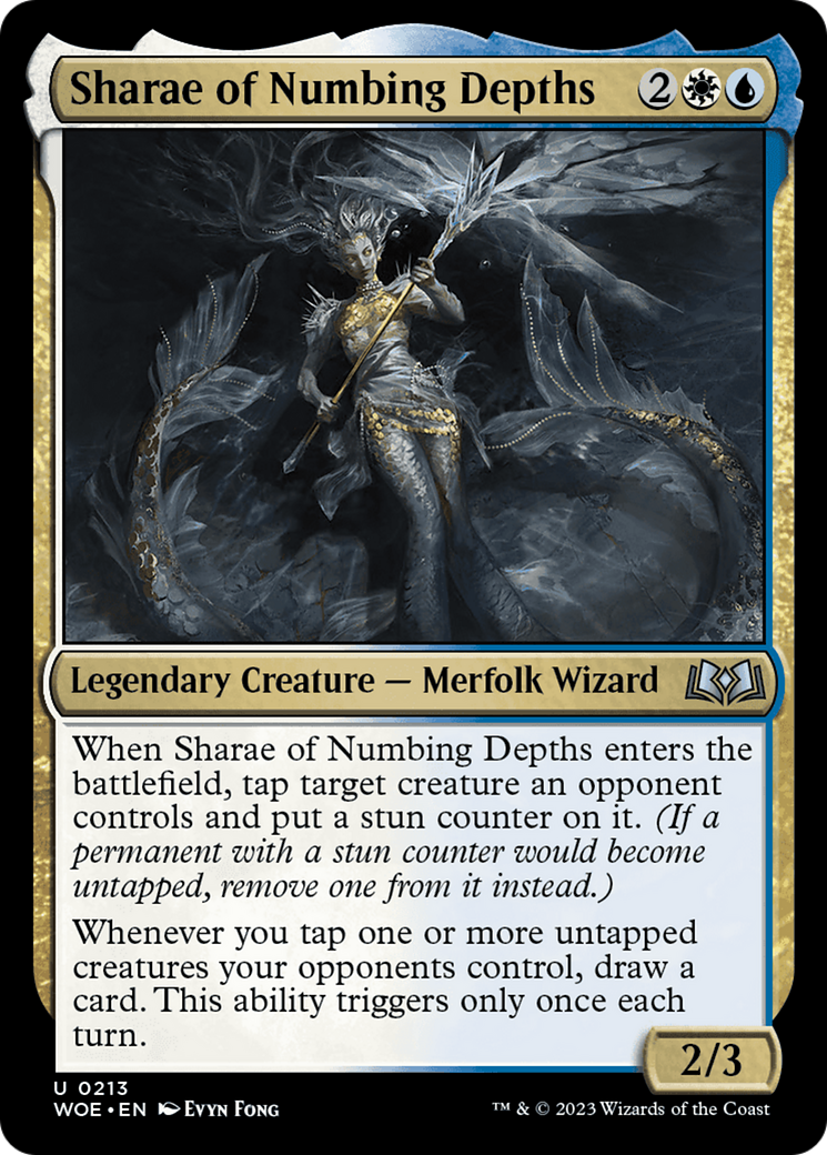 Sharae of Numbing Depths [Wilds of Eldraine] | Boutique FDB TCG