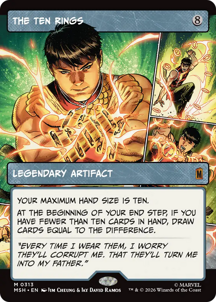 The Ten Rings (Borderless) [Marvel Super Heroes] | Boutique FDB TCG