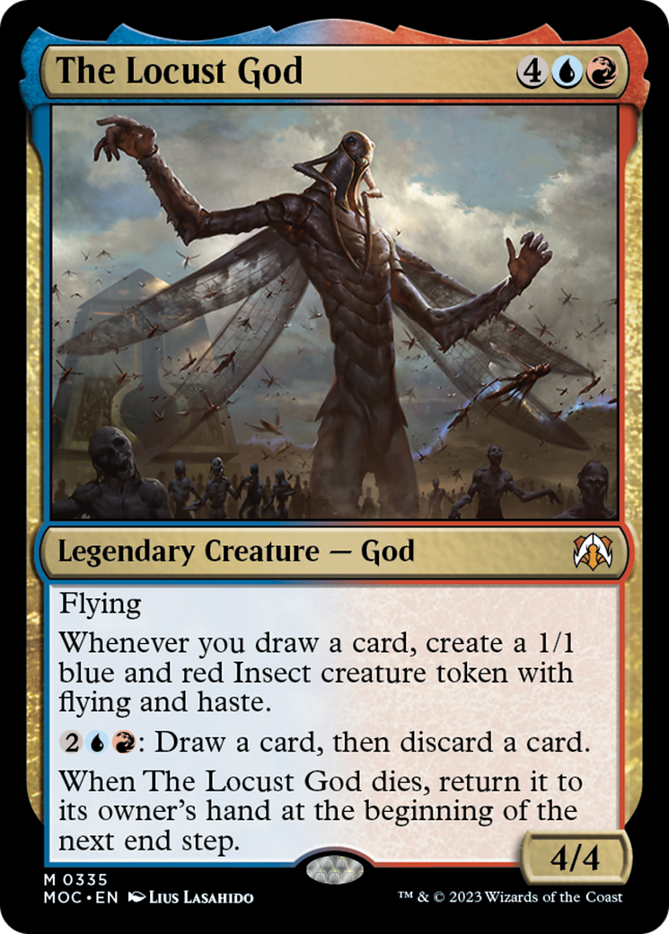 The Locust God [March of the Machine Commander] | Boutique FDB TCG