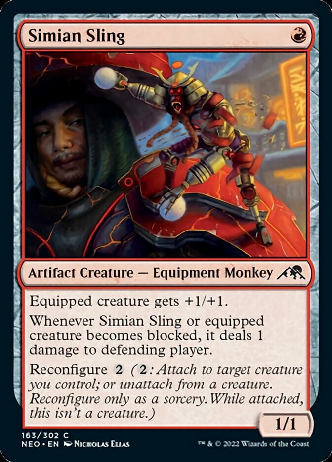 Simian Sling [Kamigawa: Neon Dynasty] | Boutique FDB TCG