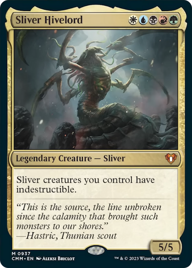 Sliver Hivelord [Commander Masters] | Boutique FDB TCG