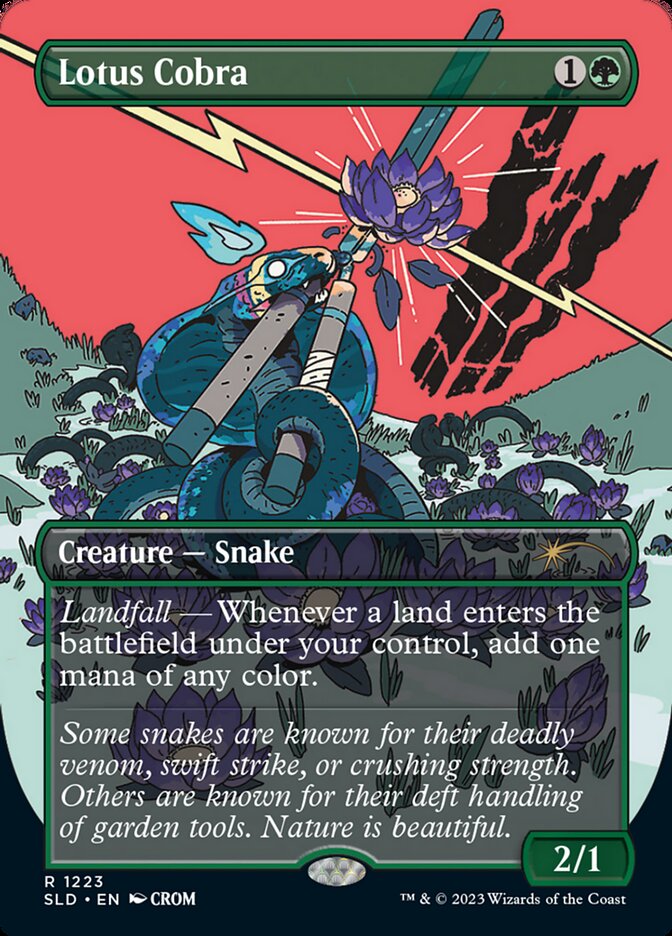 Lotus Cobra (Borderless) [Secret Lair Drop Series] | Boutique FDB TCG