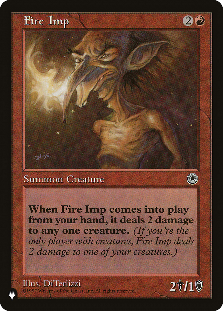 Fire Imp [The List Reprints] | Boutique FDB TCG