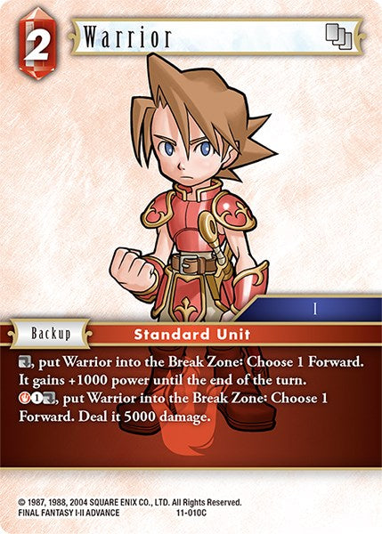 Warrior [Opus XI] | Boutique FDB TCG