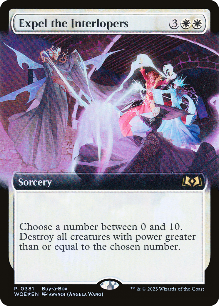 Expel the Interlopers (Buy-A-Box) [Wilds of Eldraine Promos] | Boutique FDB TCG
