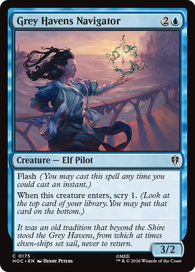 Grey Havens Navigator [The Hobbit: Eternal-Legal] | Boutique FDB TCG