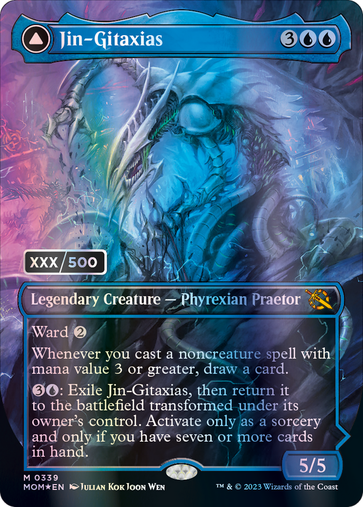 Jin-Gitaxias // The Great Synthesis (Serialized) [March of the Machine] | Boutique FDB TCG