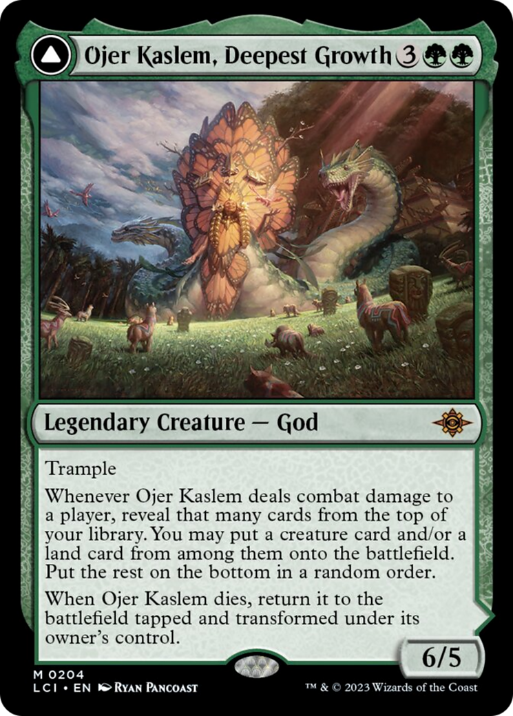 Ojer Kaslem, Deepest Growth // Temple of Cultivation [The Lost Caverns of Ixalan] | Boutique FDB TCG