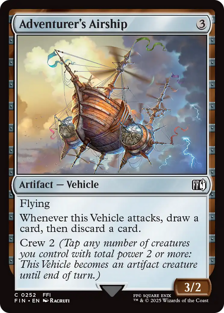 Adventurer's Airship [FINAL FANTASY] | Boutique FDB TCG