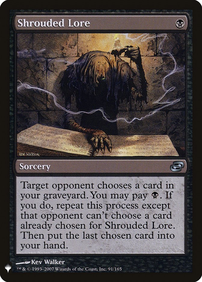 Shrouded Lore [Mystery Booster] | Boutique FDB TCG