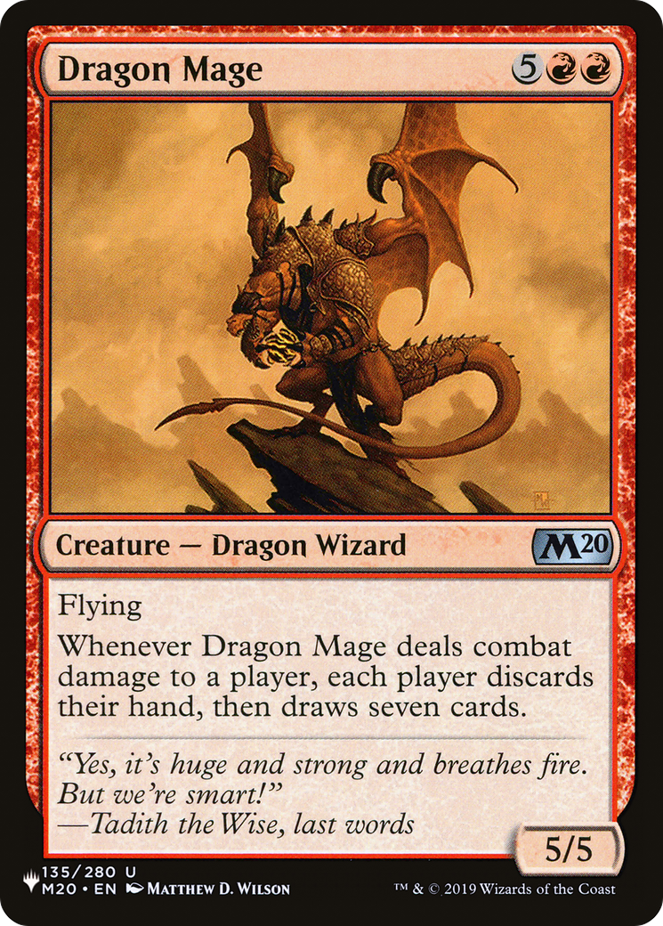 Dragon Mage [The List] | Boutique FDB TCG