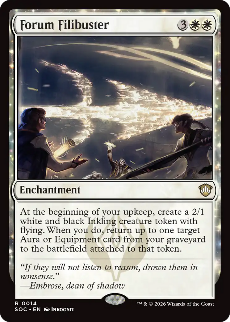 Forum Filibuster [Secrets of Strixhaven Commander] | Boutique FDB TCG