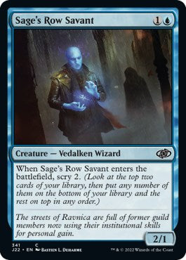 Sage's Row Savant [Jumpstart 2022] | Boutique FDB TCG