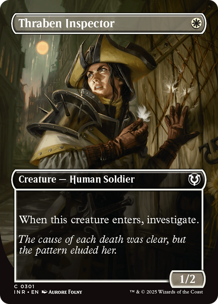 Thraben Inspector (Borderless) [Innistrad Remastered] | Boutique FDB TCG