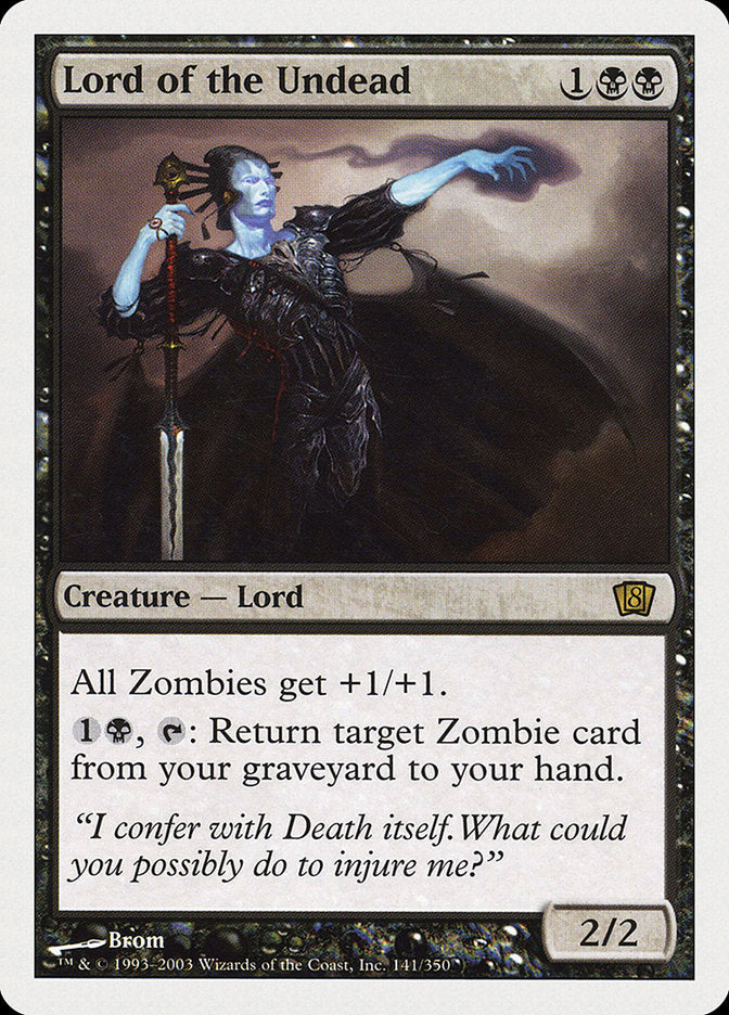 Lord of the Undead (8th Edition) [Oversize Cards] | Boutique FDB TCG