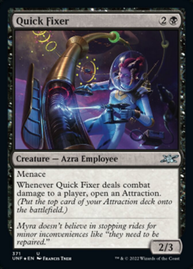 Quick Fixer (Galaxy Foil) [Unfinity] | Boutique FDB TCG