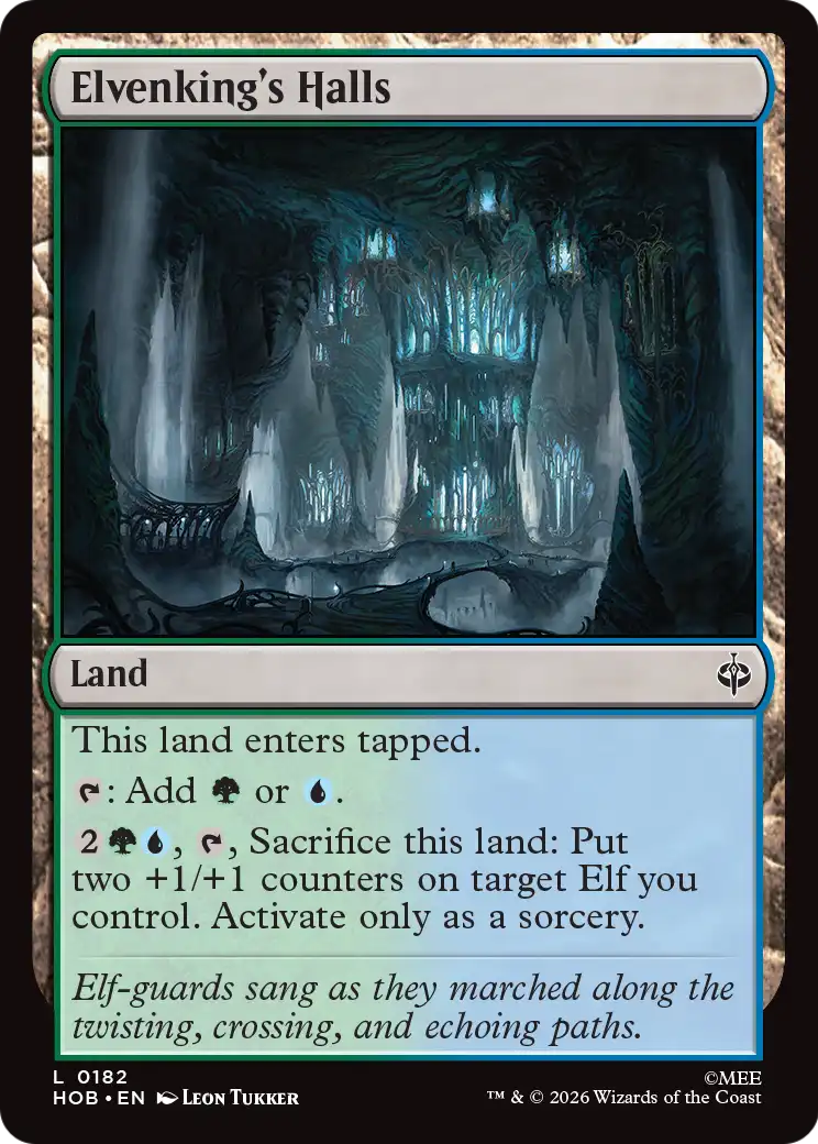 Elvenking's Halls [The Hobbit] | Boutique FDB TCG