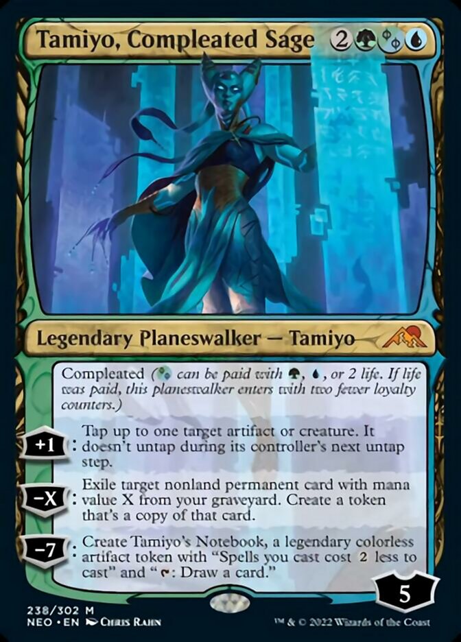 Tamiyo, Compleated Sage [Kamigawa: Neon Dynasty] | Boutique FDB TCG