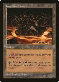 Karplusan Forest (Oversized) [Oversize Cards] | Boutique FDB TCG