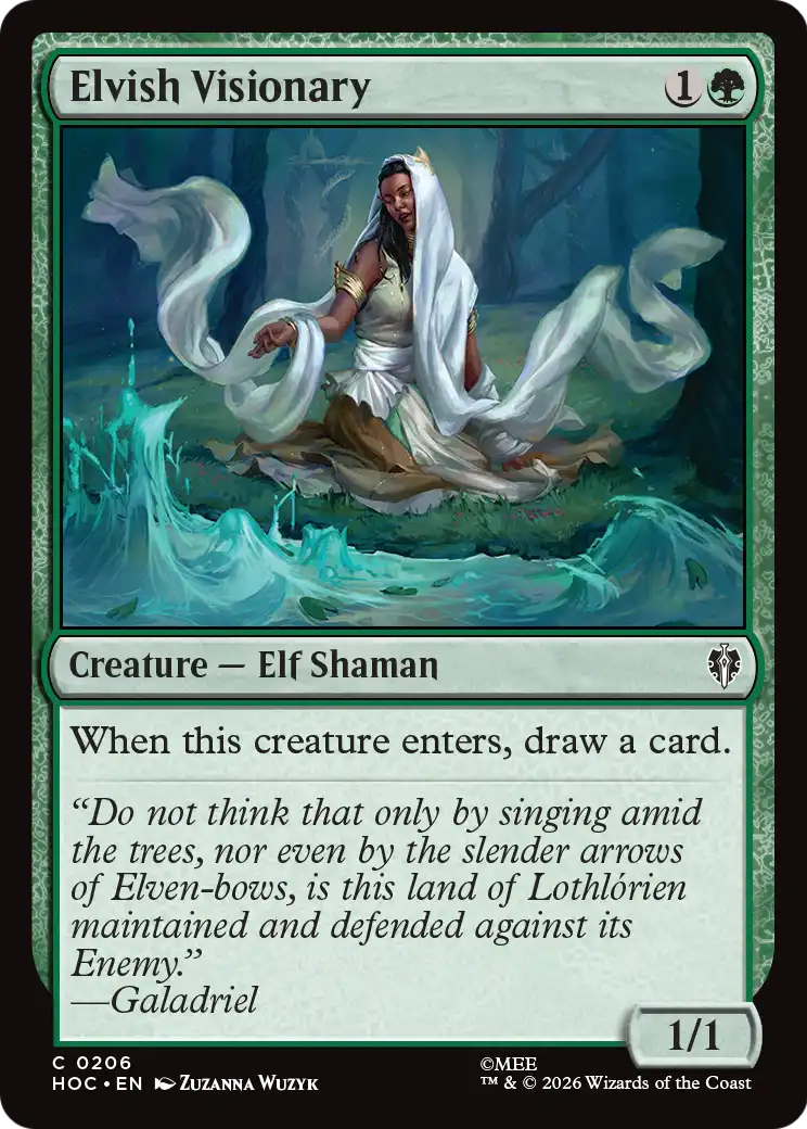 Elvish Visionary [The Hobbit: Eternal-Legal] | Boutique FDB TCG