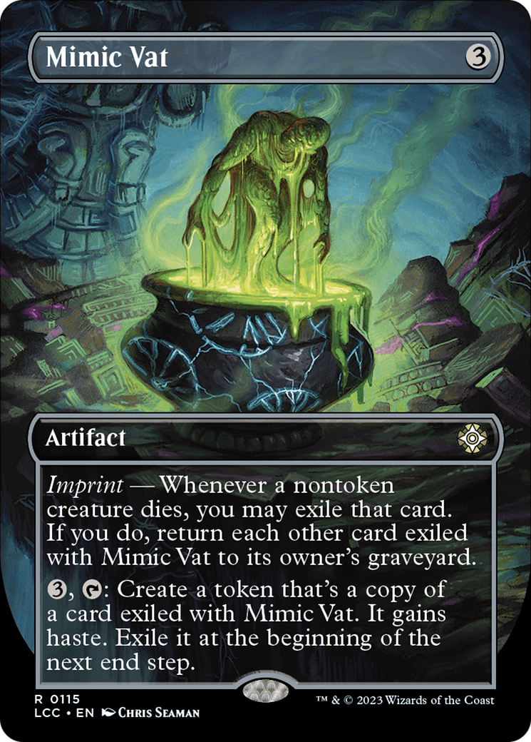 Mimic Vat (Borderless) [The Lost Caverns of Ixalan Commander] | Boutique FDB TCG
