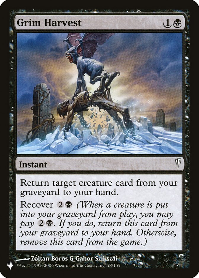Grim Harvest [The List] | Boutique FDB TCG