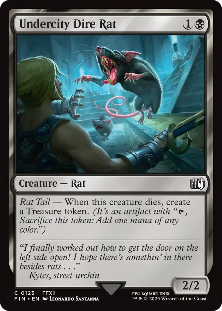 Undercity Dire Rat [FINAL FANTASY] | Boutique FDB TCG
