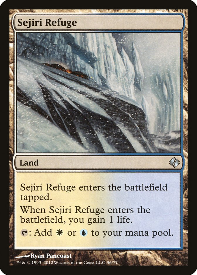 Sejiri Refuge [Duel Decks: Venser vs. Koth] | Boutique FDB TCG