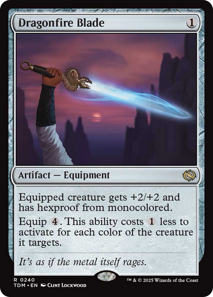 Dragonfire Blade [Tarkir: Dragonstorm] | Boutique FDB TCG