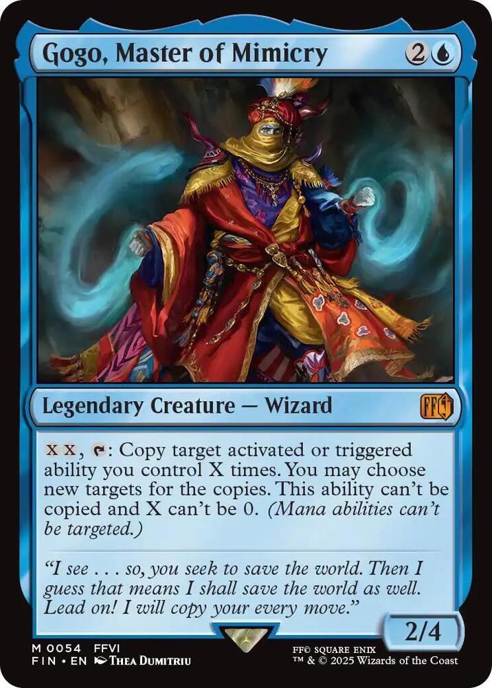 Gogo, Master of Mimicry [FINAL FANTASY] | Boutique FDB TCG