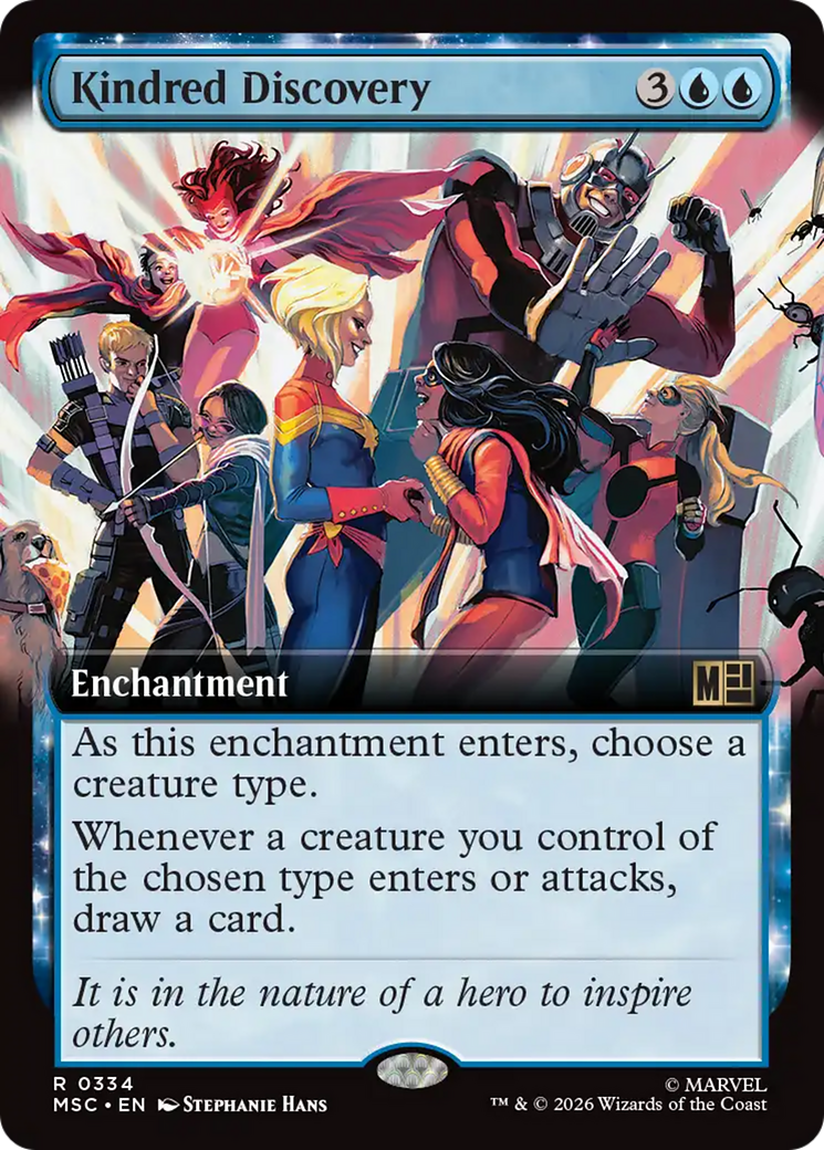 Kindred Discovery (Extended Art) [Marvel Super Heroes Commander] | Boutique FDB TCG