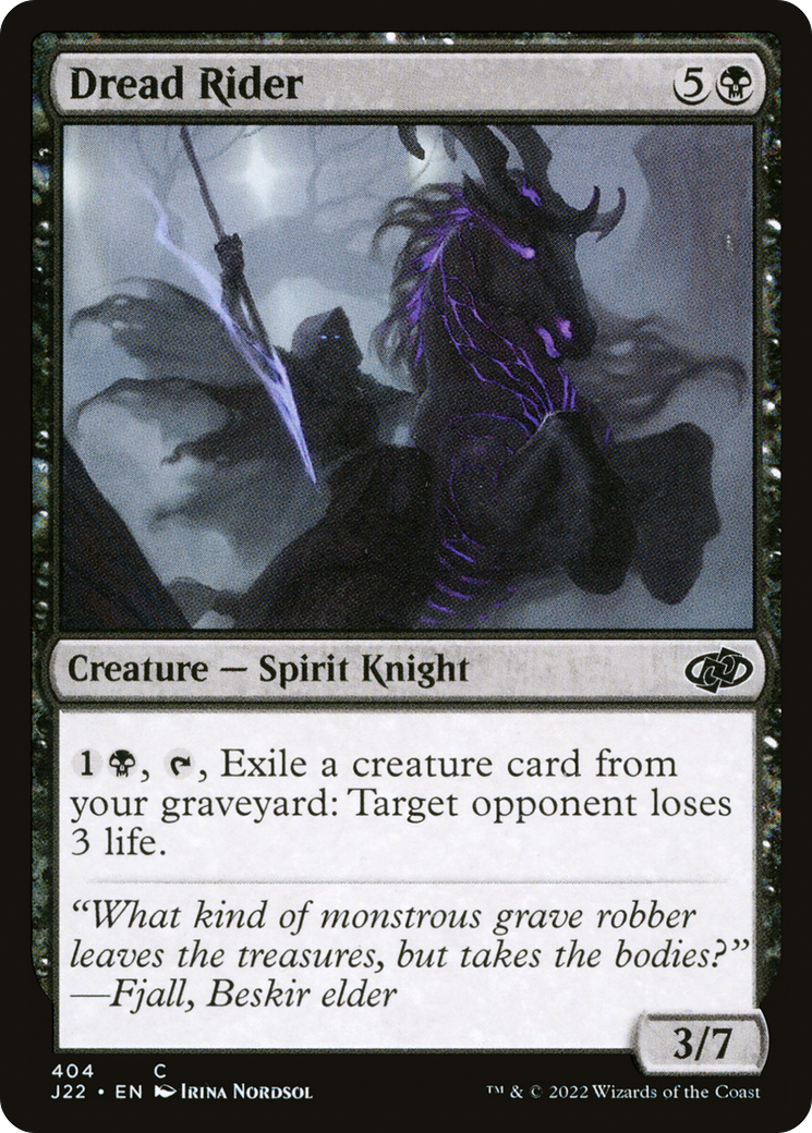 Dread Rider [Jumpstart 2022] | Boutique FDB TCG