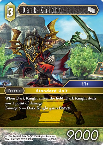 Dark Knight [Opus XIV: Crystal Abyss] | Boutique FDB TCG