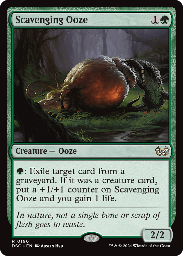 Scavenging Ooze [Duskmourn: House of Horror Commander] | Boutique FDB TCG