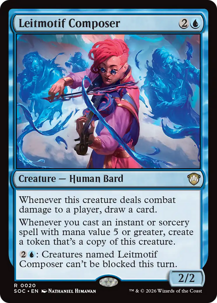 Leitmotif Composer [Secrets of Strixhaven Commander] | Boutique FDB TCG