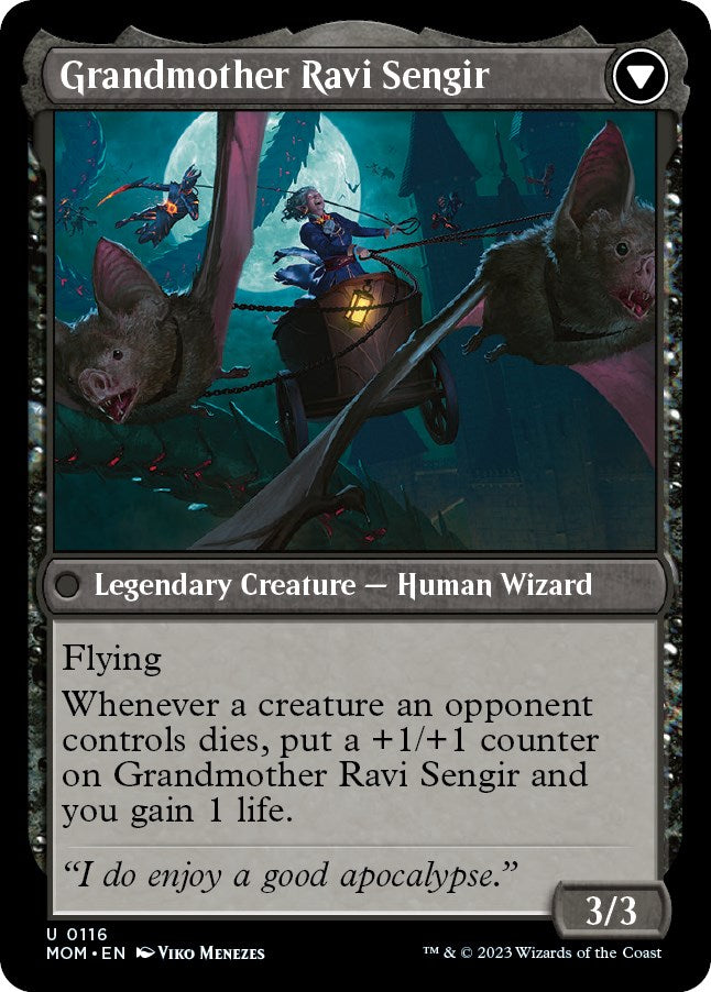 Invasion of Ulgrotha // Grandmother Ravi Sengir [March of the Machine] | Boutique FDB TCG