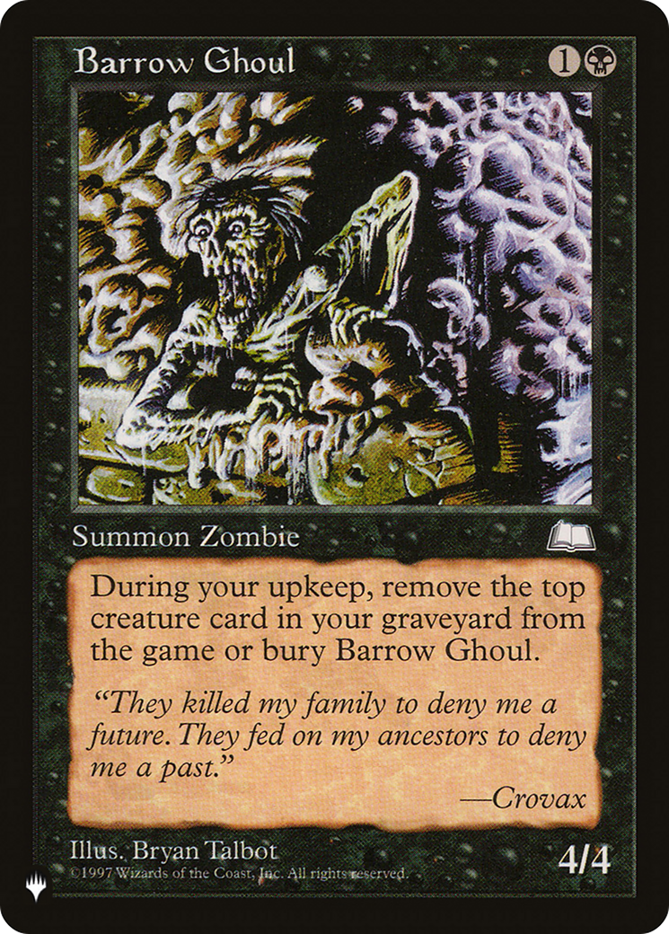 Barrow Ghoul [The List] | Boutique FDB TCG
